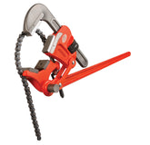 RIDGID S-8A Compound Leverage Wrench, 8" Pipe Capacity – three-quarter view | 31390