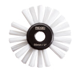 RIDGID 2" (50mm) nylon brush for 5/16" (8mm) cable – product view | 68943