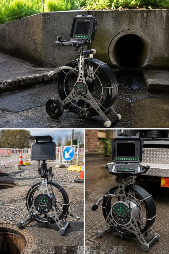 Rausch mC push-camera range including systems for domestic, long-run and pan-and-tilt inspection