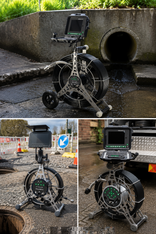 Rausch mC push camera range featured by Drain Trader