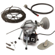 RIDGID Machine with A-1 RIDGID drain cleaning mitt – product view | 11971