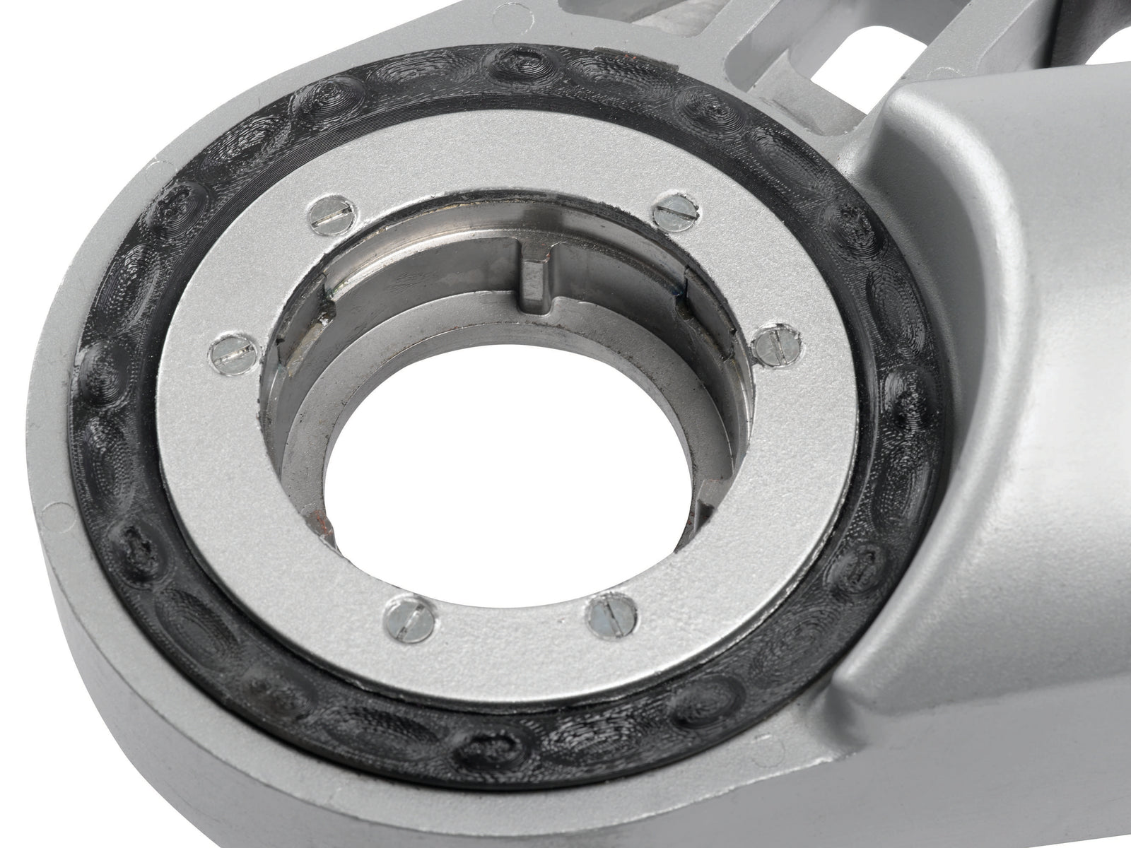 RIDGID Power Drive 1/2" - 2" BSPT 11R Die Heads, Case & Support Arm – product view | 44943