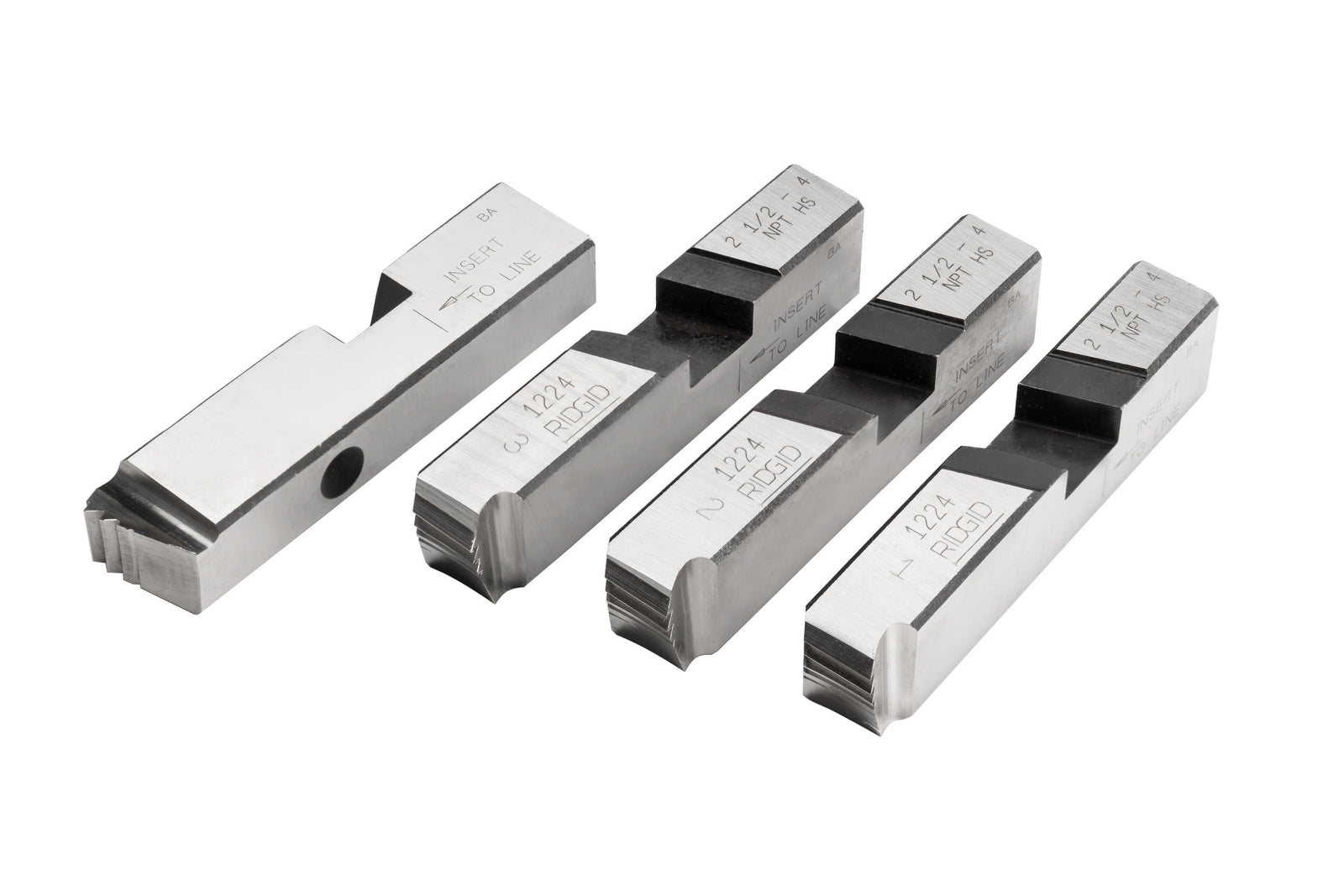 RIDGID Dies. 1224 2 - 1/2" - 4 NPT HS – product view | 26192