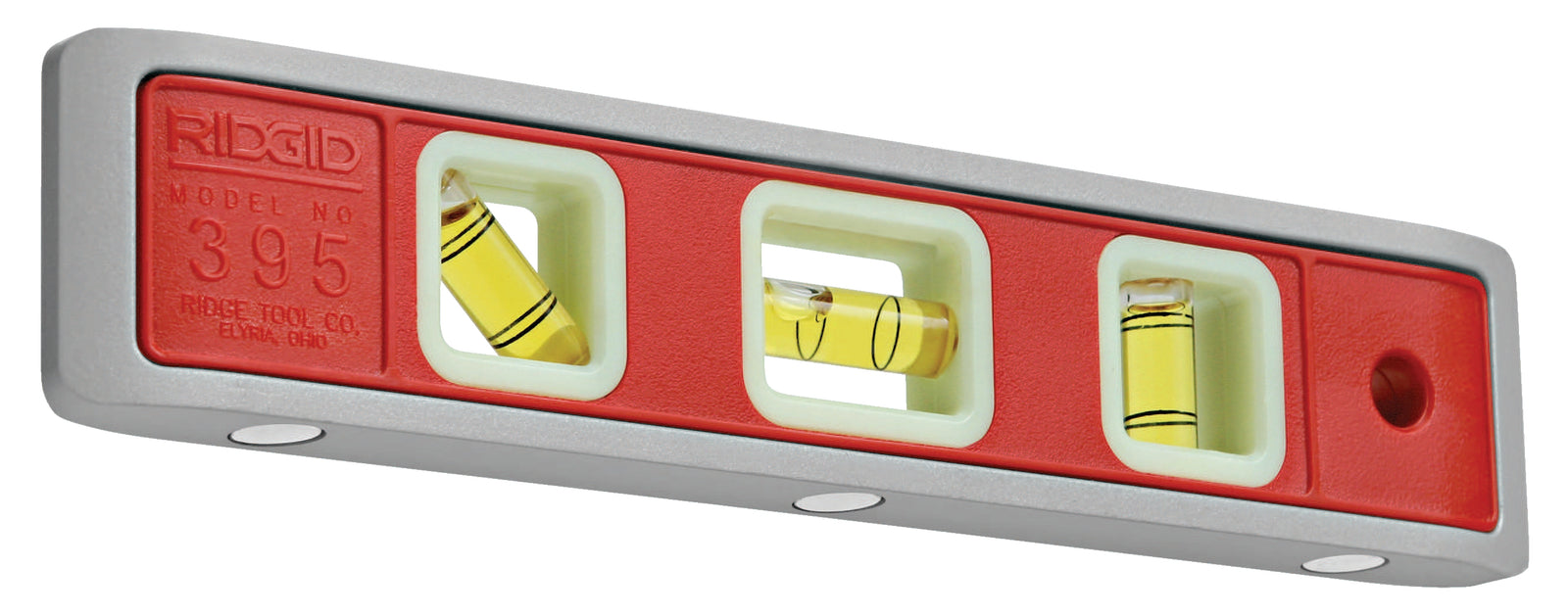 RIDGID Magnetic Torpedo Level – three-quarter view | 22398