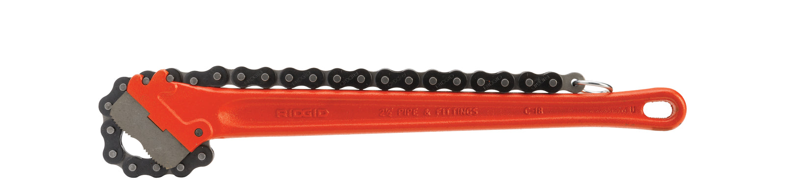 RIDGID C-18 Heavy Duty Chain Wrench – front view | 31320