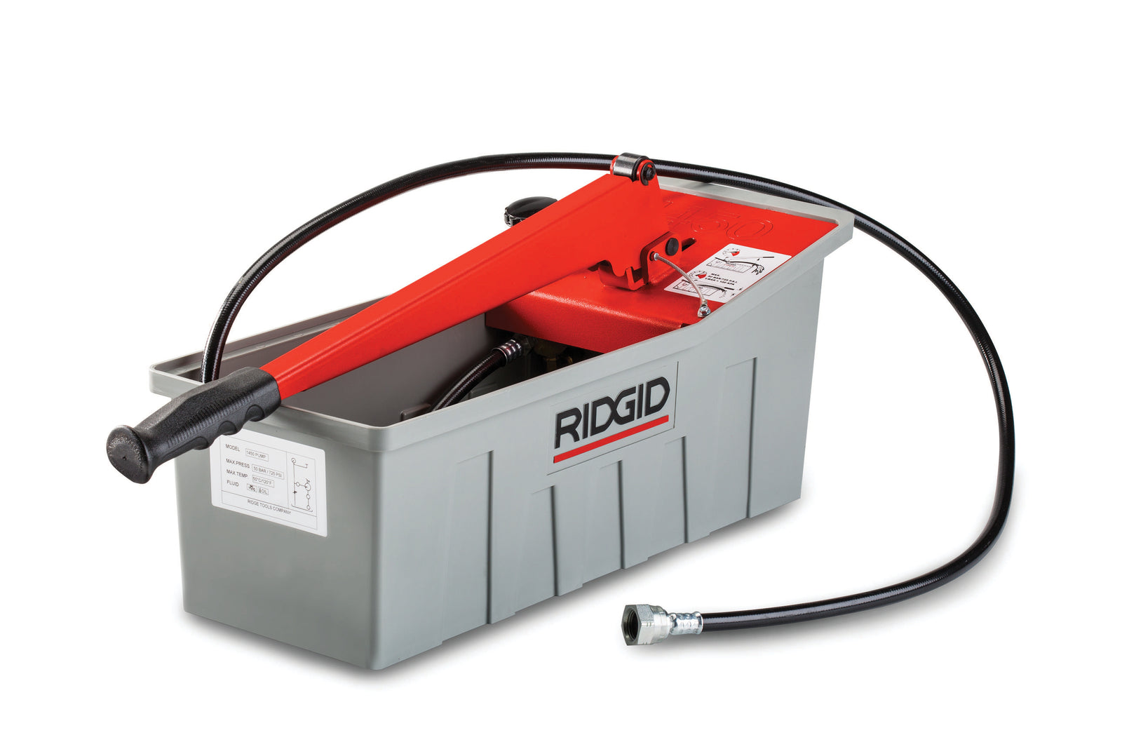 RIDGID Pressure Test Pump, 50 Bar – product view | 50072