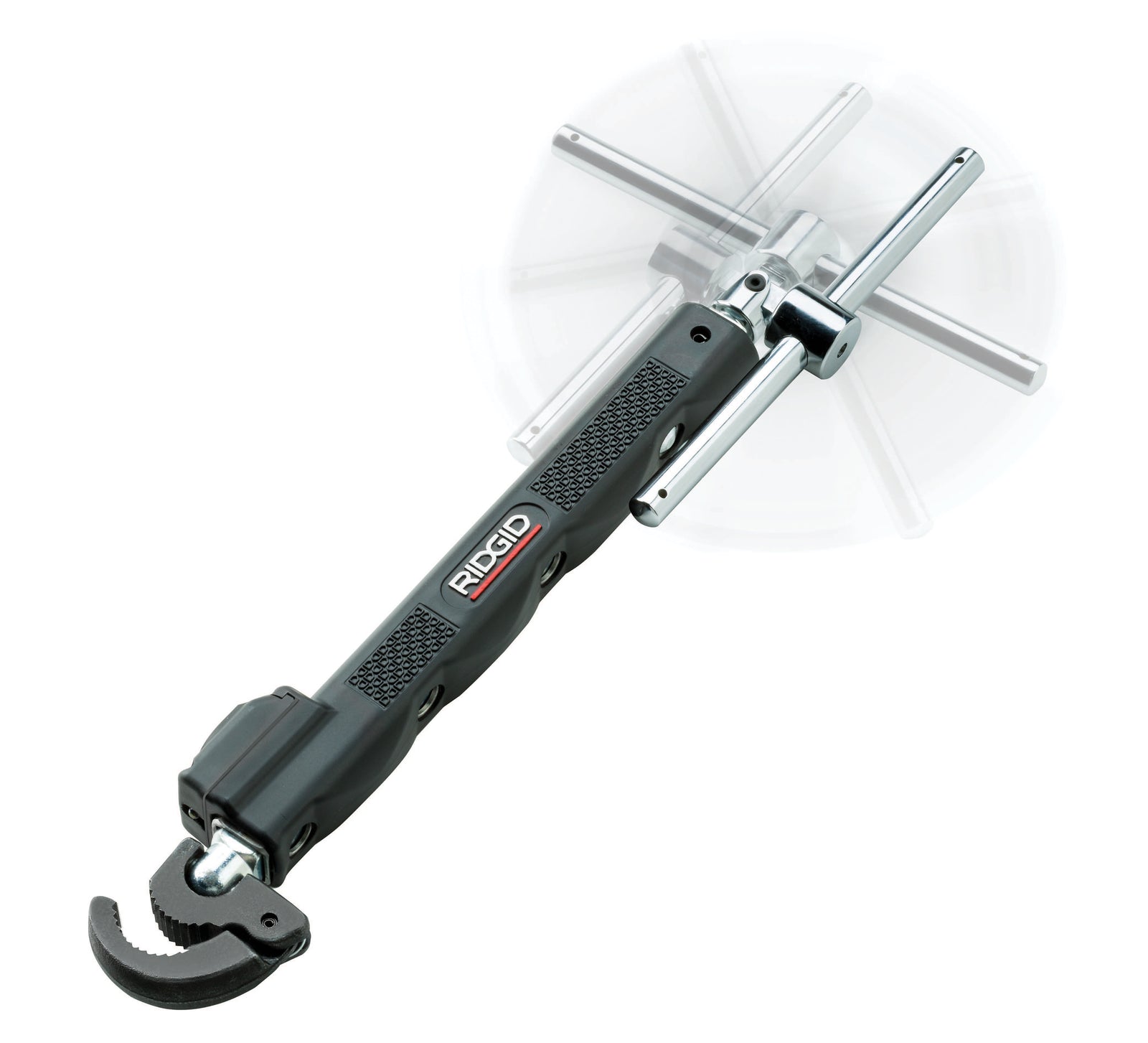 RIDGID 2017 LED Telescoping Basin Wrench, 3/8"- 1 1/4" Capacity – product view | 46753