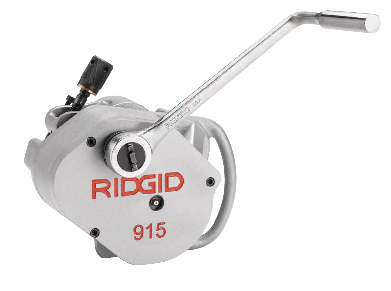 RIDGID 915 Roll Groover with 2" - 6" Sch. 10 (2" - 3 1/2" Sch. 40) Roll Set – product view | 88232
