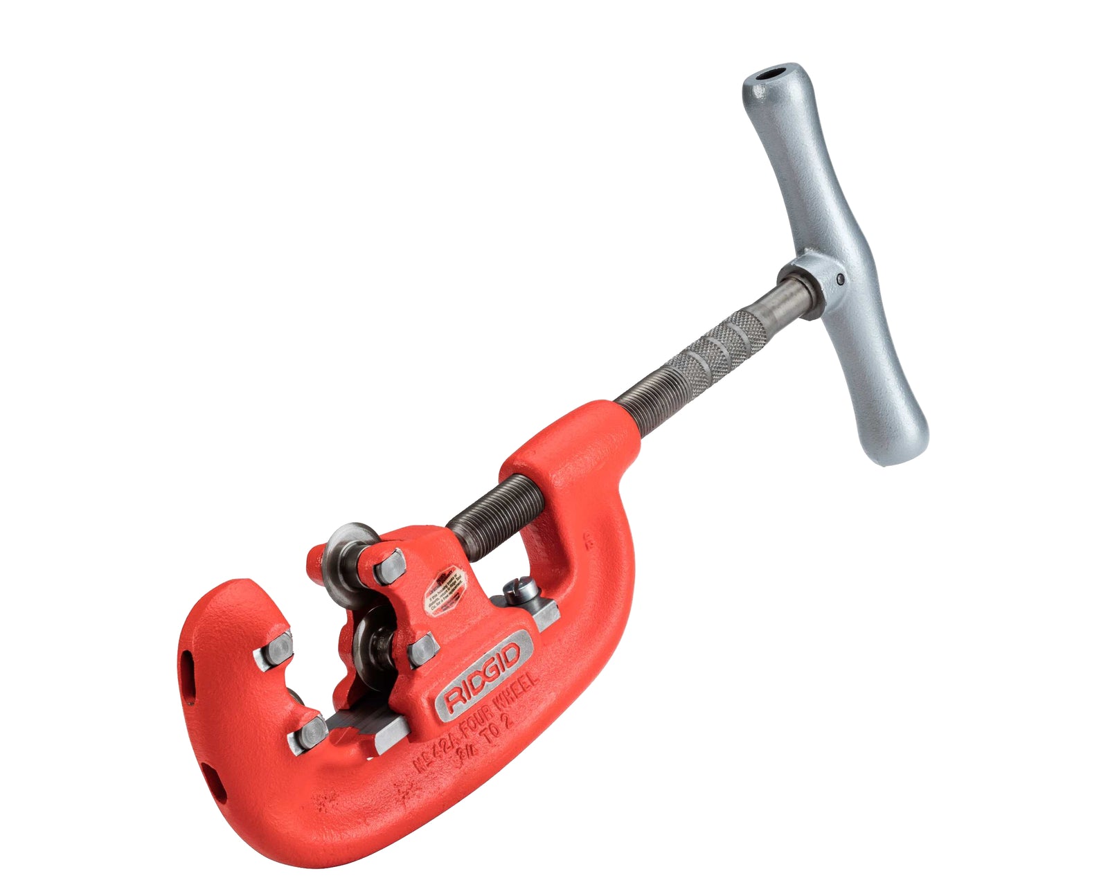 RIDGID 44-S Heavy-Duty 4-Wheel Pipe Cutter – three-quarter view | 32880