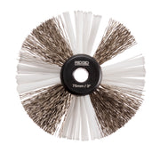 RIDGID 3" (80mm) nylon/steel brush for 5/16" (8mm) cable with nylon and steel strings – product view | 68978