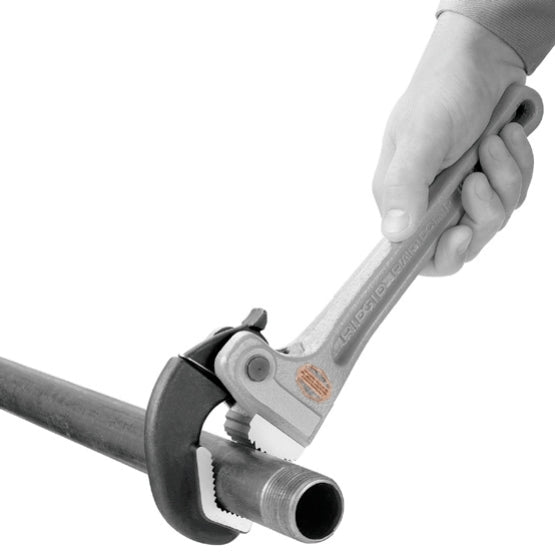 RIDGID 14" Aluminum RapidGrip Wrench – product view | 12693