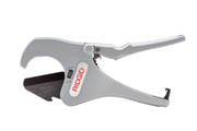 RIDGID RC-1625 Ratchet Action Plastic Pipe & Tubing Cutter – front view | 23498