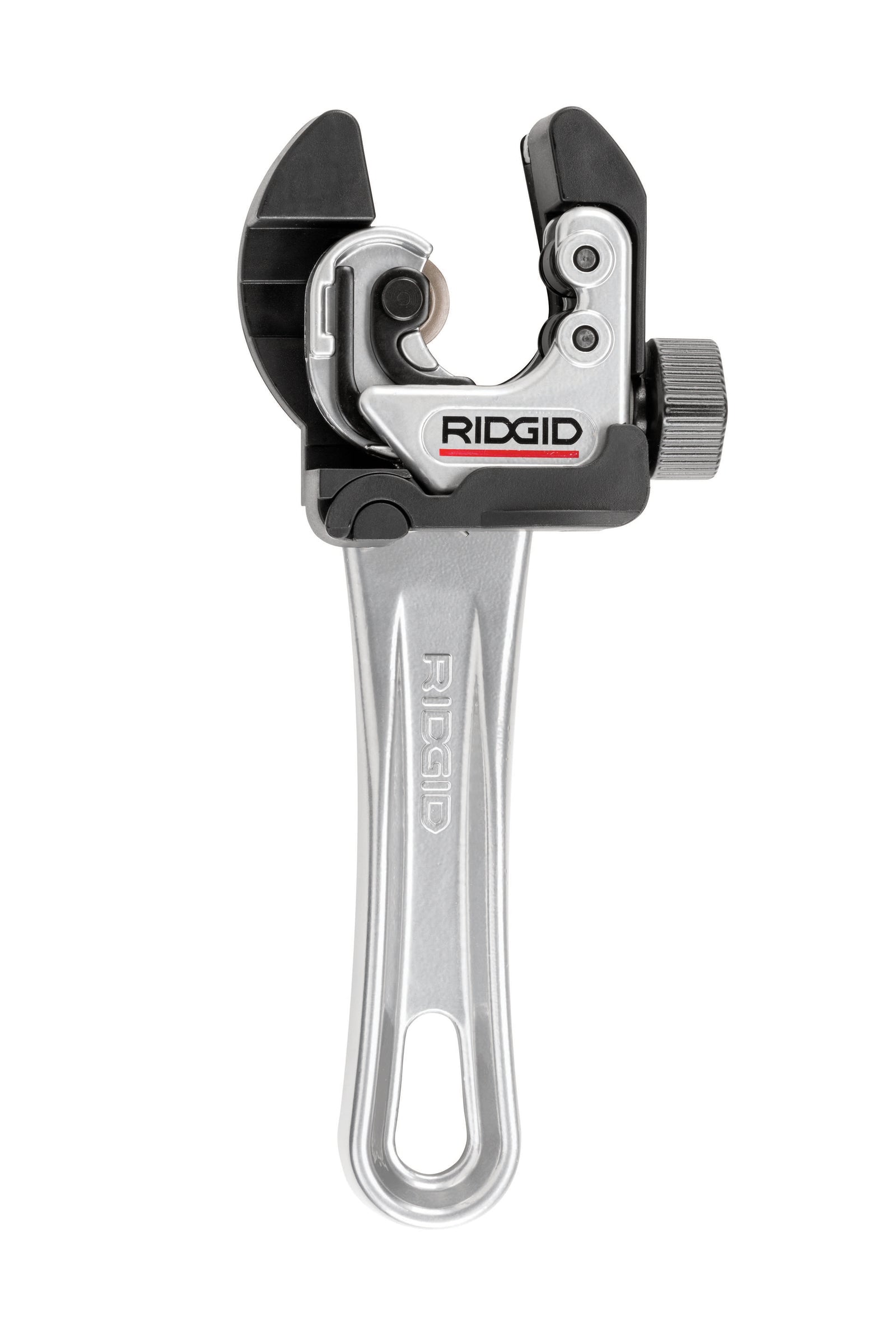 RIDGID 118 2-In-1 Close Quarters Quick-Feed Cutter with Ratchet Handle – handle detail | 32573