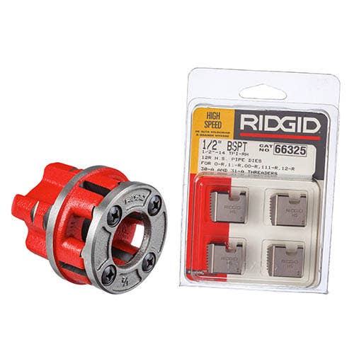 RIDGID 11-R ½” BSPT RH HIGH SPEED DIE HEAD – for professional pipe threading