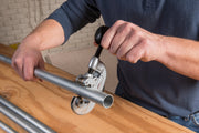 RIDGID #15 Screw Feed Tubing & Conduit Cutter – in use | 32920