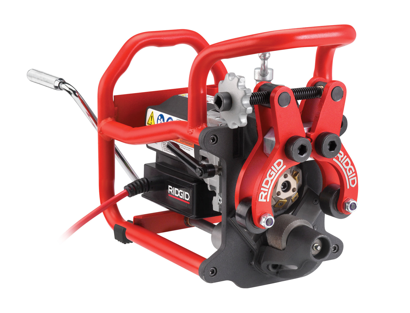 RIDGID Portable Pipe Beveller w/37,5⁰ Cutter Head, 230V – three-quarter view | 49303