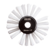 RIDGID 2" (50mm) nylon brush for 1/4" (6mm) cable – product view | 68938