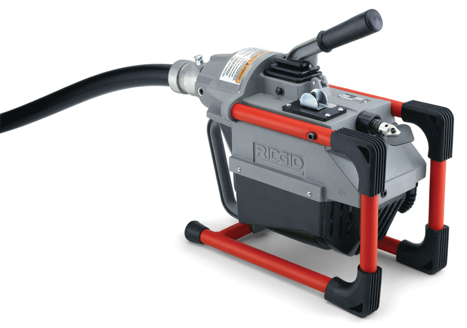 RIDGID Machine with RIDGID Drain Cleaning Mitt, A-61 Tool kit, A-62 cable kit, A-25 cable & tools kit – product view | 94497