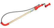 RIDGID K-6P | 6' Toilet Auger w/Bulb Head – three-quarter view | 56658