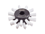 RIDGID 1.5" (40mm) nylon brush for 1/4" (6mm) cable – three-quarter view | 68933