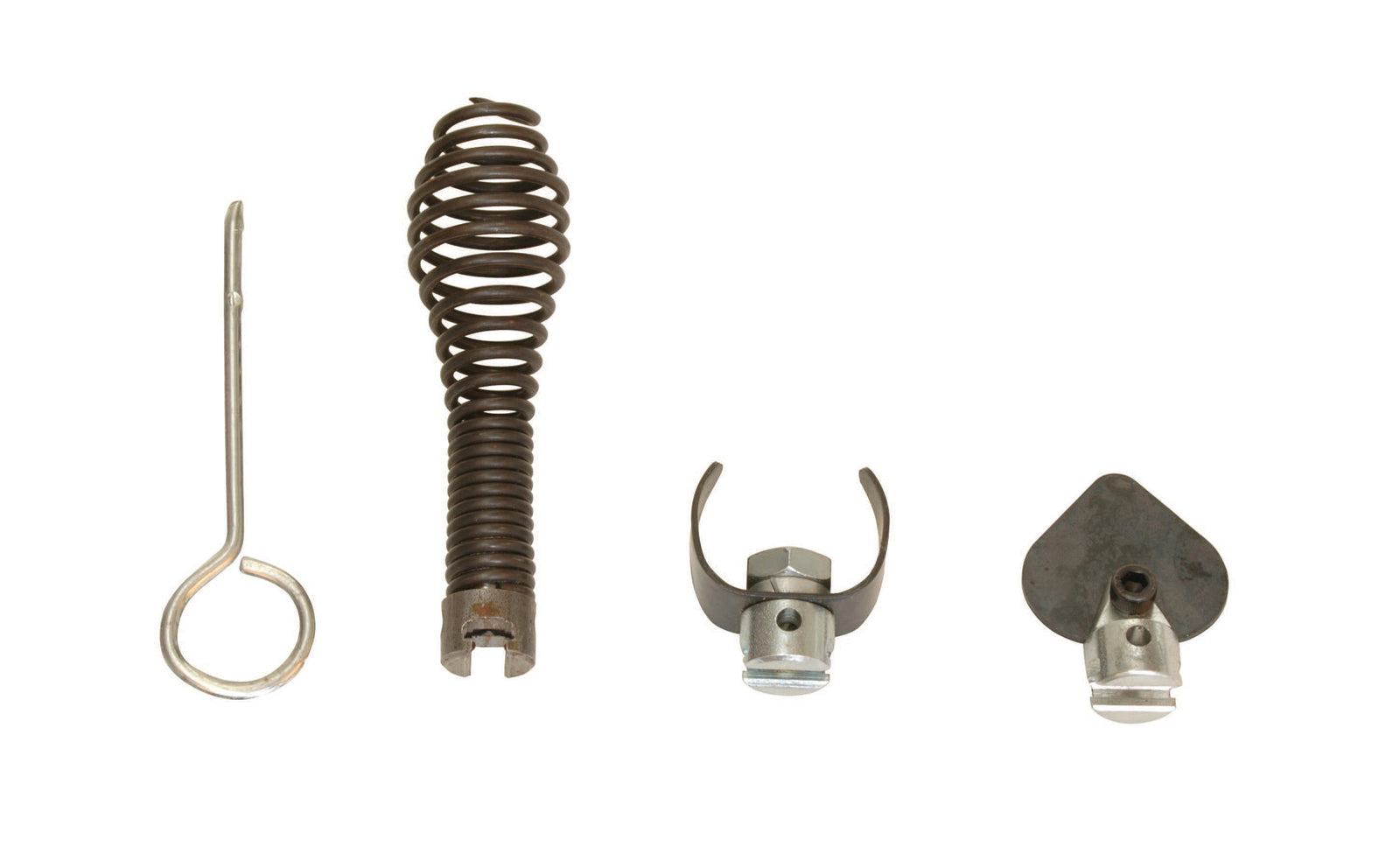 RIDGID Tool Set [3/8" (10 mm) - K-400] Includes: – T-202 Bulb Auger – T-205 “C” Cutter – T-211 Spade Cutter – A-13 Pin Key – product view | 49002