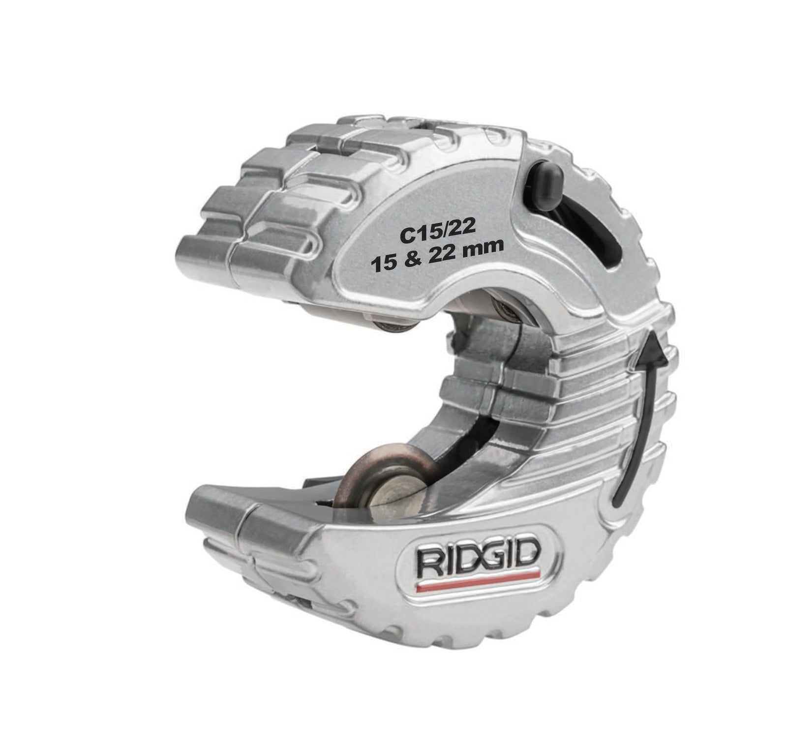 RIDGID 15 & 22 mm C-Style copper tubing cutter – product view | 57018