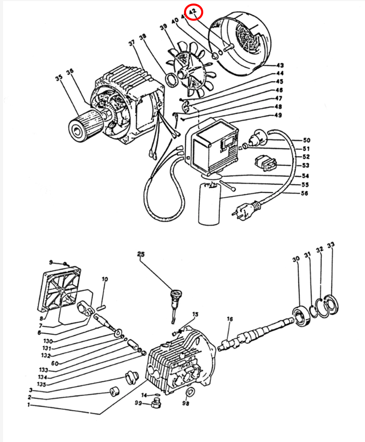 RIDGID FAN SCREW M8 x 20 FOR 1460-E – for professional testing and measurement