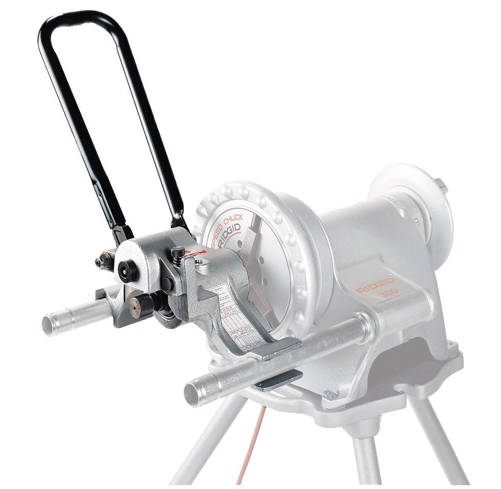 RIDGID Roll Groover for 300 Power Drive – three-quarter view | 45007
