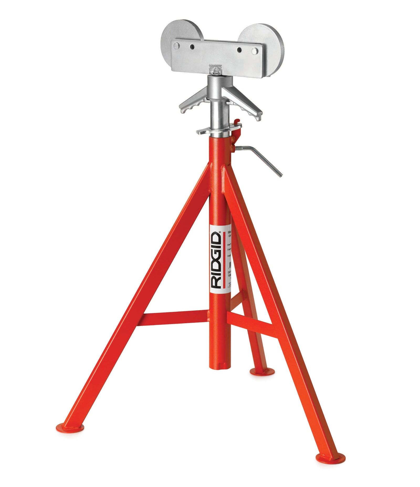 RIDGID RJ-99 32" - 55" Rolller Head High Pipe Stand – product view | 56672