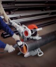 RIDGID 258 Cutter with No. 700, 115 V – in use | 17881