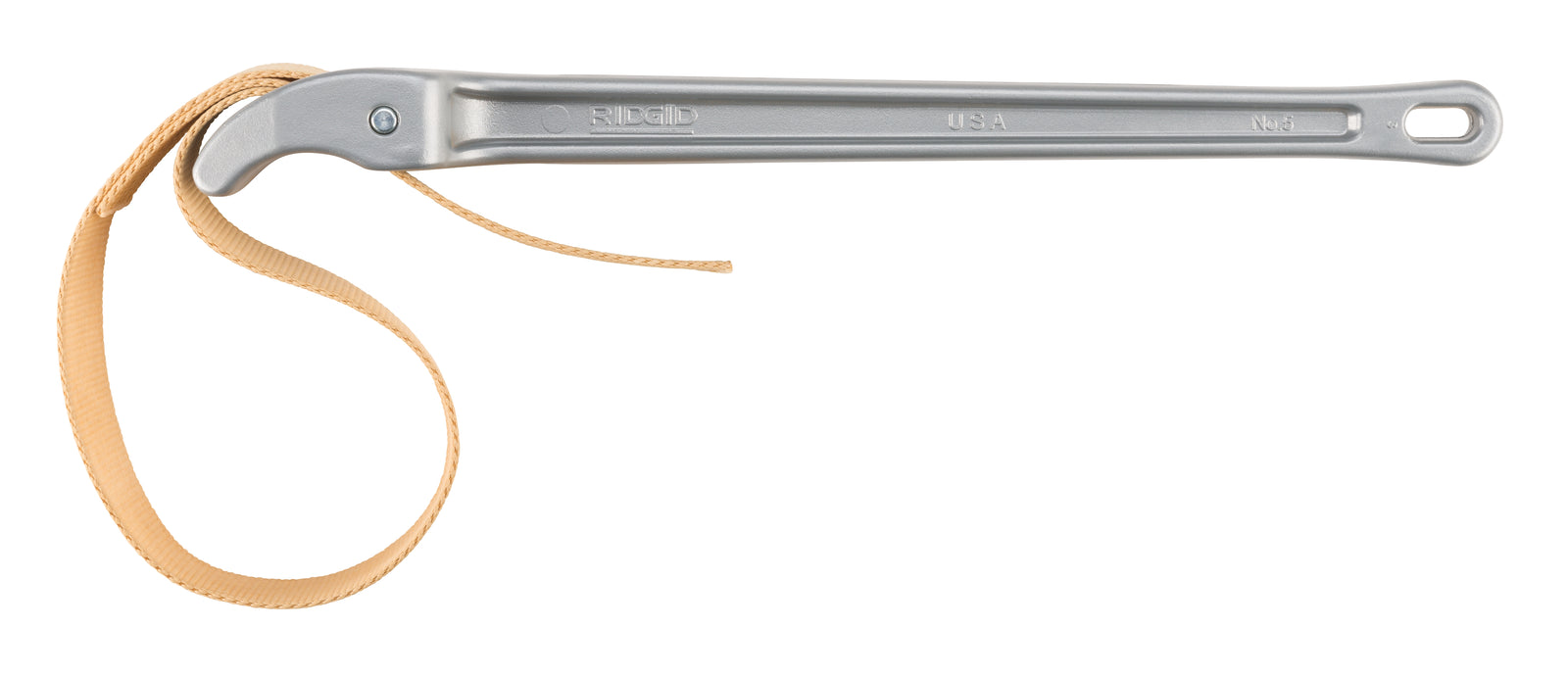 RIDGID 18” Aluminum Strap Wrench with 17” x 1-3/4” Strap – product view | 31360
