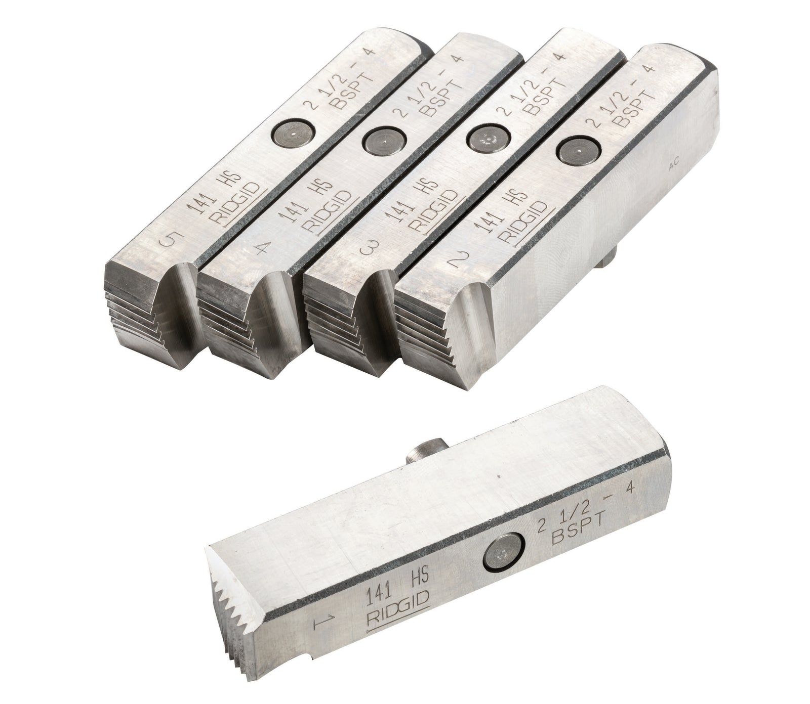 RIDGID Pipe Dies for Receding Geared Threaders – product view | 66625