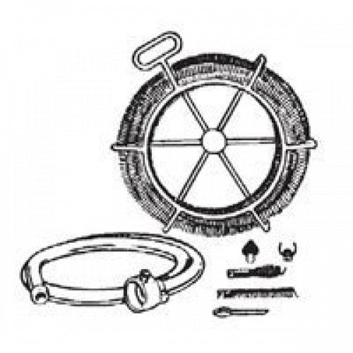RIDGID 59370 16mm Tight-Wind Cable Kit Model A-30TW – for professional drain cleaning