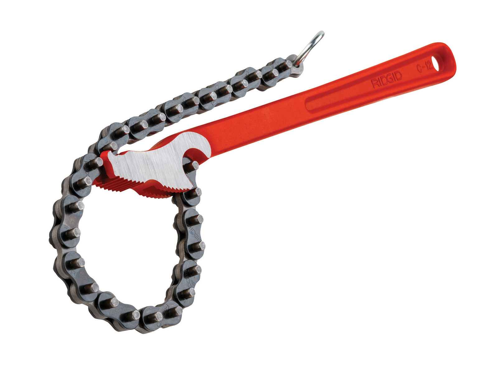 RIDGID C-14 Heavy Duty Chain Wrench – three-quarter view | 31315
