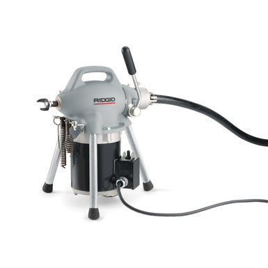 RIDGID Machine with A-1 RIDGID drain cleaning mitt – product view | 11971
