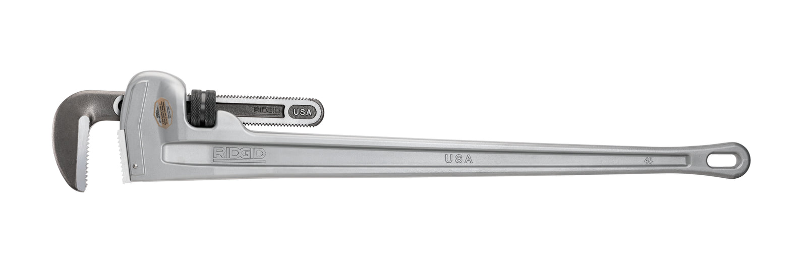 RIDGID 10" Aluminum Straight Pipe Wrench – product view | 31090
