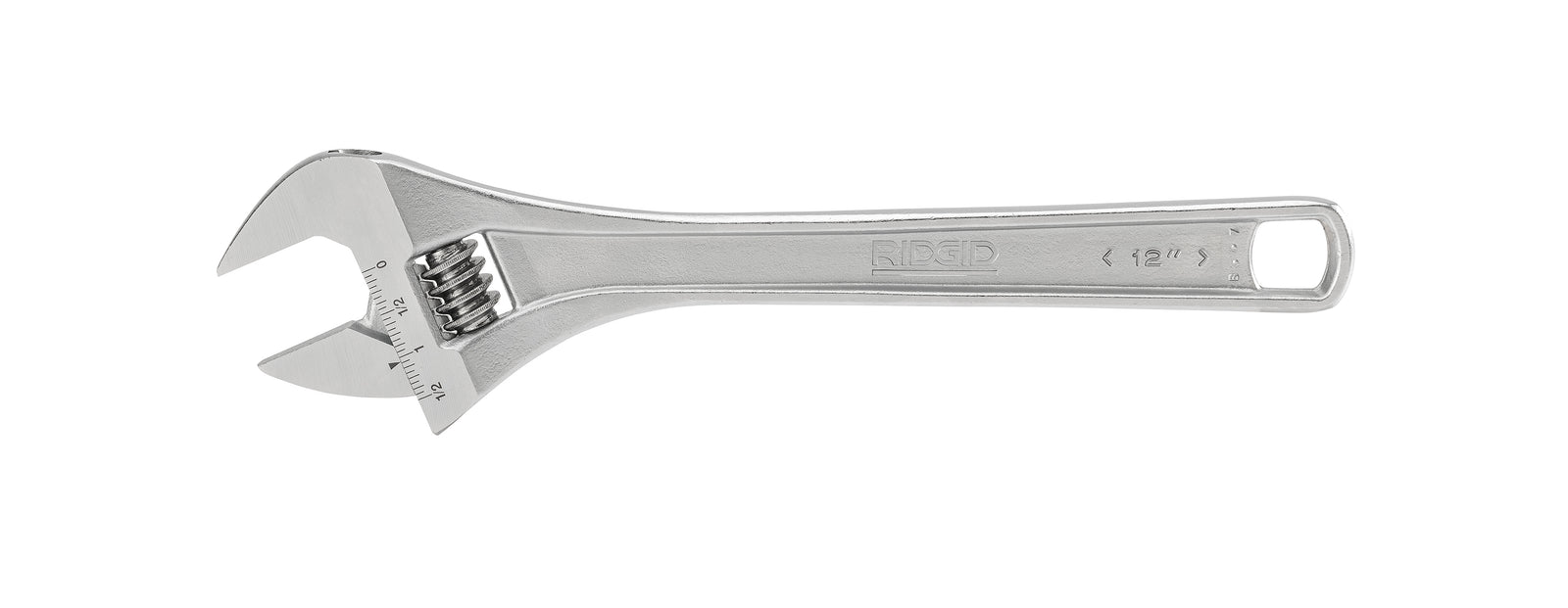 RIDGID 12” Wide-Capacity Adjustable Wrench – product view | 86917