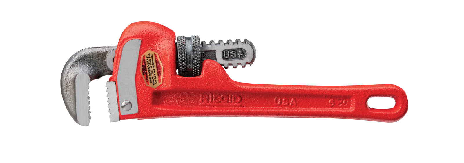 RIDGID 18" Heavy-Duty Straight Pipe Wrench – product view | 31025