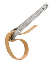 RIDGID 11 ¾” Aluminum Strap Wrench with 17” x 1-1/8” Strap – three-quarter view | 31350