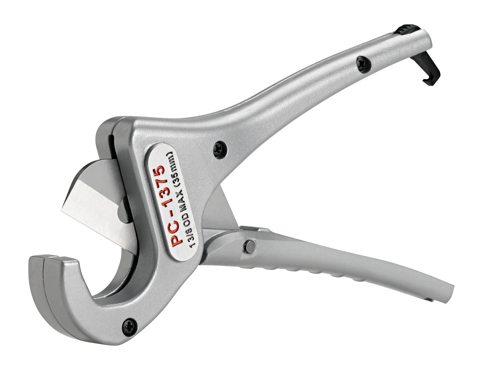 RIDGID PC-1375 Single Stroke Plastic Pipe & Tubing Cutter – three-quarter view | 23493