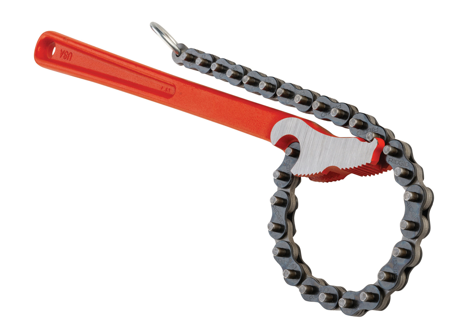 RIDGID C-14 Heavy Duty Chain Wrench – three-quarter view | 31315