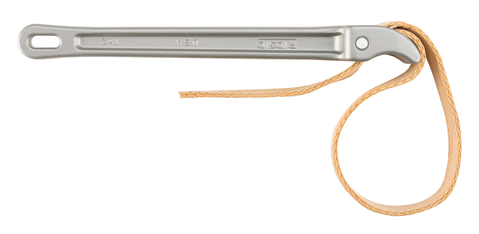 RIDGID 11 ¾” Aluminum Strap Wrench with 17” x 1-1/8” Strap – product view | 31350