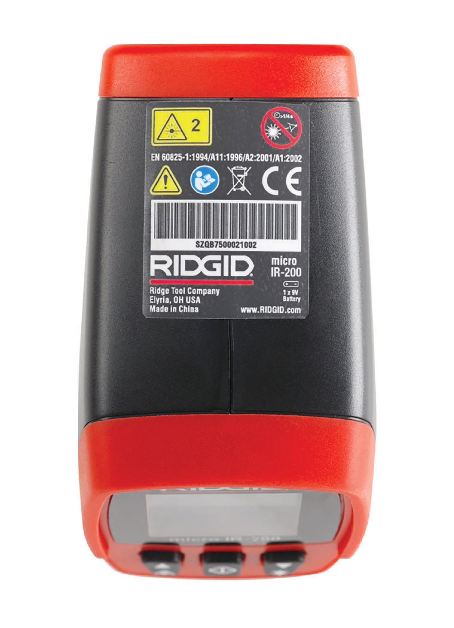 RIDGID micro IR-200 Non-Contact Infrared Thermometer – product view | 36798