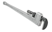 RIDGID 12" Aluminum Straight Pipe Wrench – three-quarter view | 47057