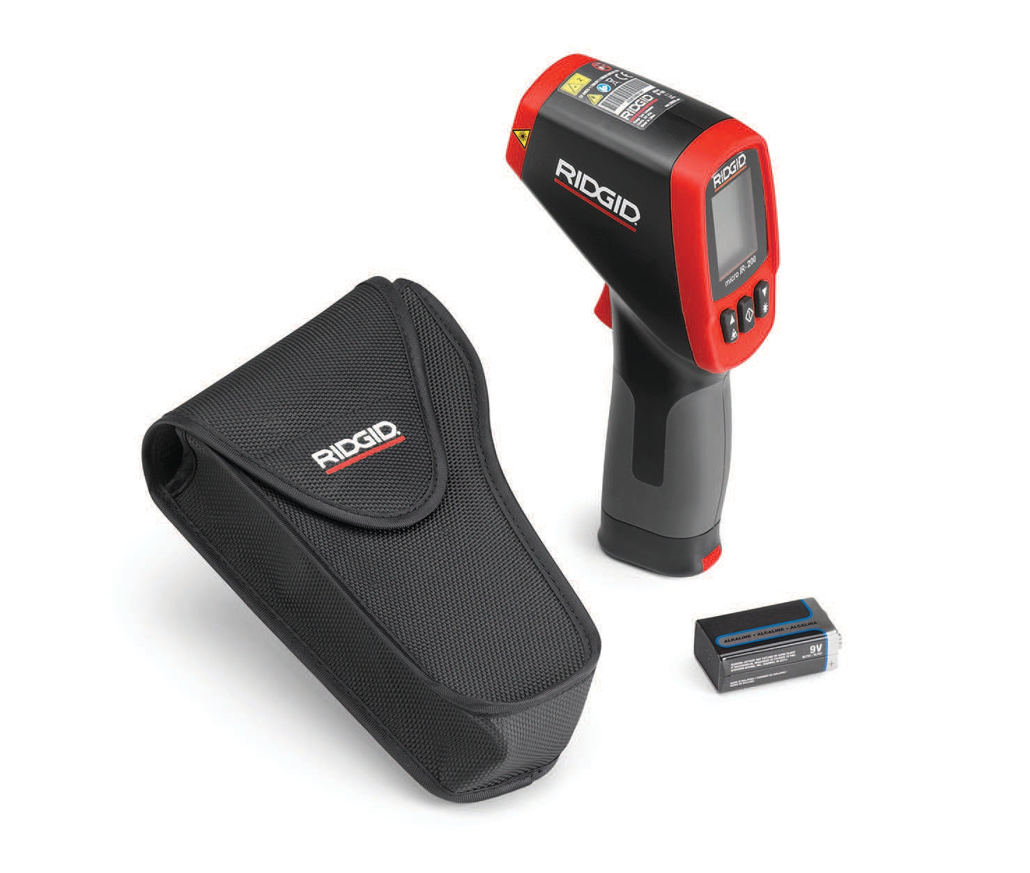 RIDGID micro IR-200 Non-Contact Infrared Thermometer – product view | 36798