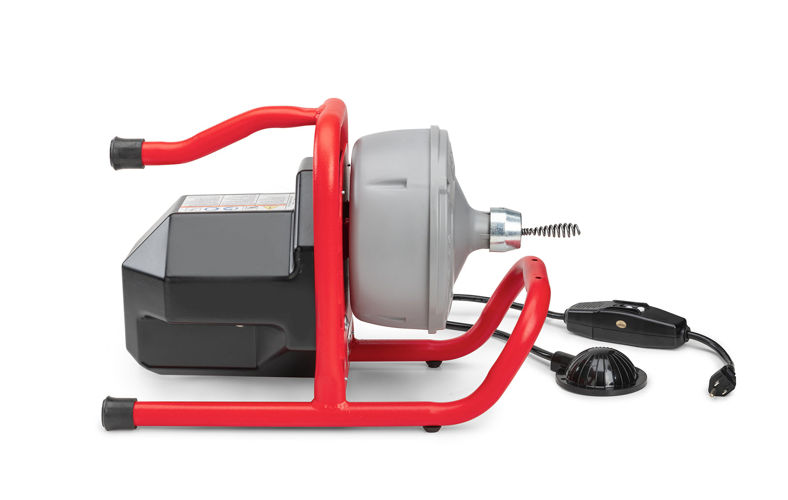 RIDGID Machine with: – AUTOFEED – Guide Hose – Mounting Bracket – C-13IC-SB, 5⁄16" x 35' (8 mm x 10,7 m) Speed Bump CabIe with Inner Drum – product view | 71742