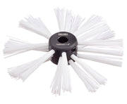 RIDGID 4" (100mm) nylon brush for 5/16" (8mm) cable – three-quarter view | 68953