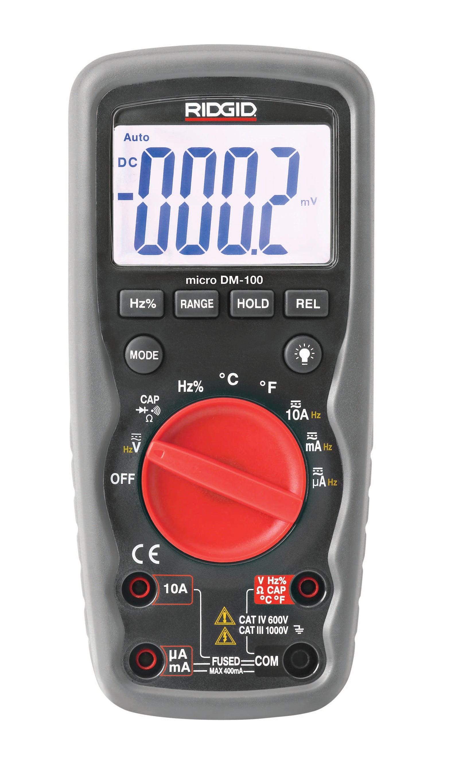 RIDGID micro DM-100 Digital Multimeter – product view | 37423