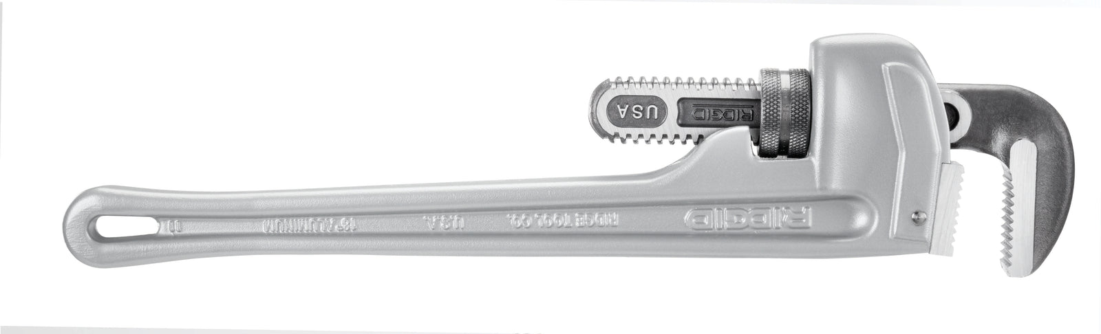 RIDGID 18" Aluminum Straight Pipe Wrench – product view | 31100