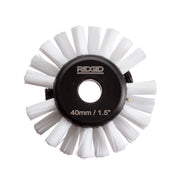 RIDGID 1.5" (40mm) nylon brush for 1/4" (6mm) cable – product view | 68933